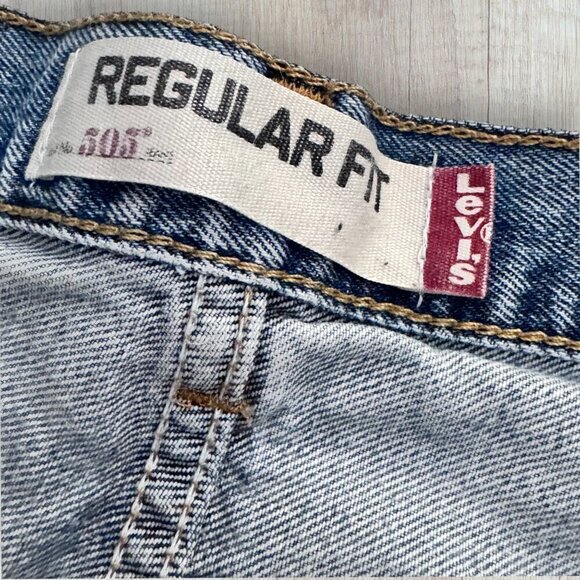 LEVI'S 505 Vintage 2009 Regular Fit Straight Leg Jeans Men's 36 x 32 - Picture 5 of 10